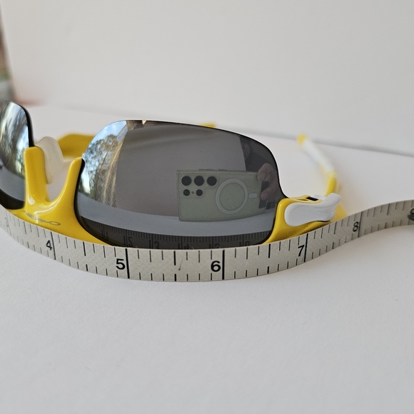 Oakley Fast Jacket  Sunglasses Lemon peel polarized black extra brown lens case - Picture 15 of 16